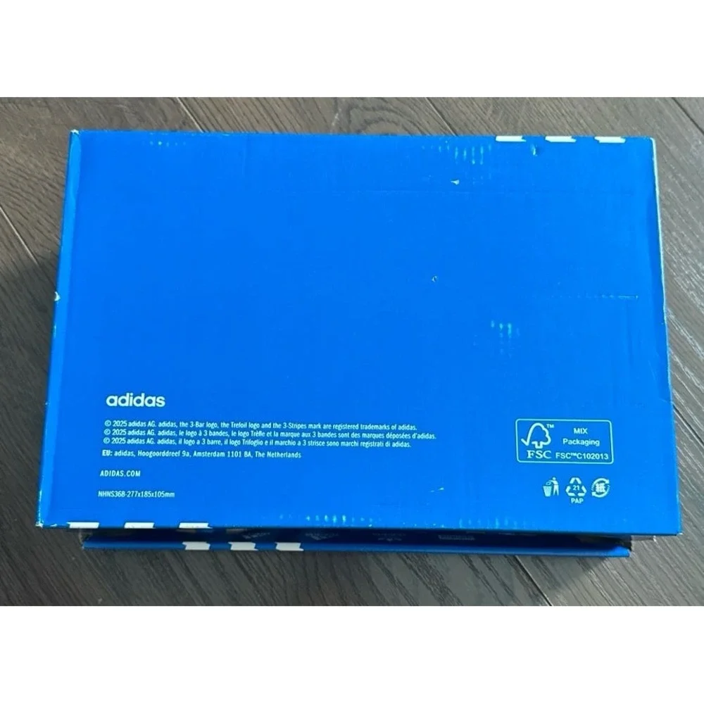 Adidas empty shoe box